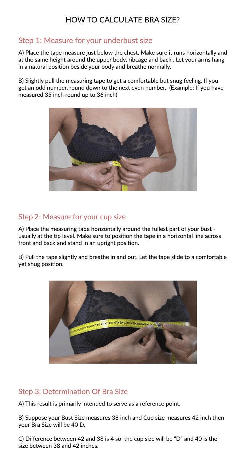 Anita Bra Size Measuring Steps
